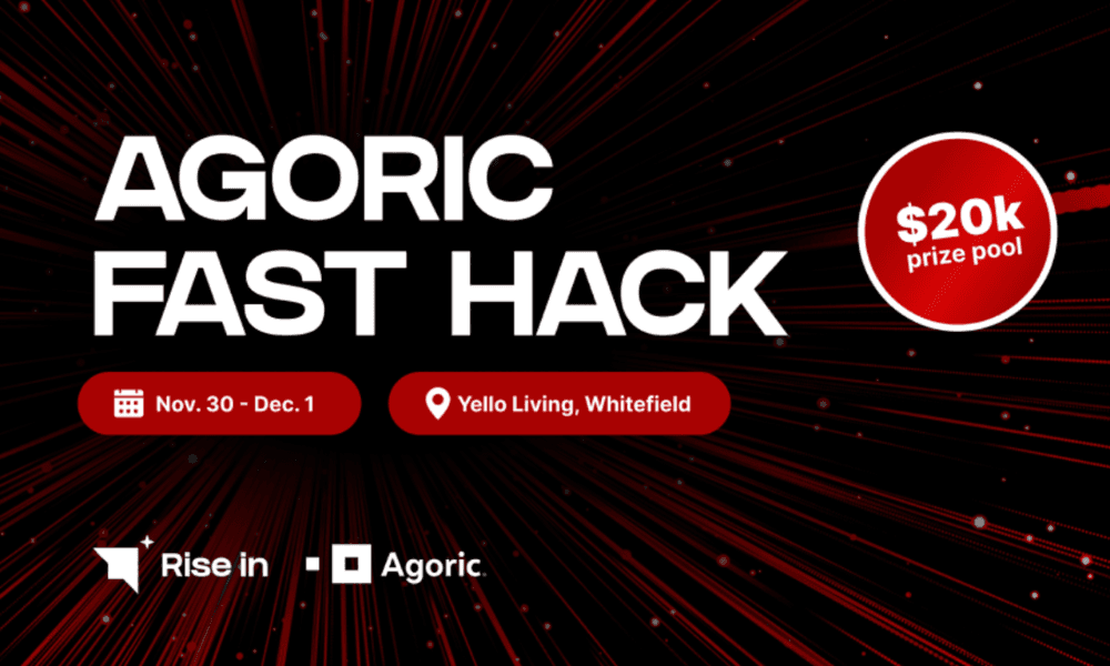 Agoric Fast Hack - Bengaluru
