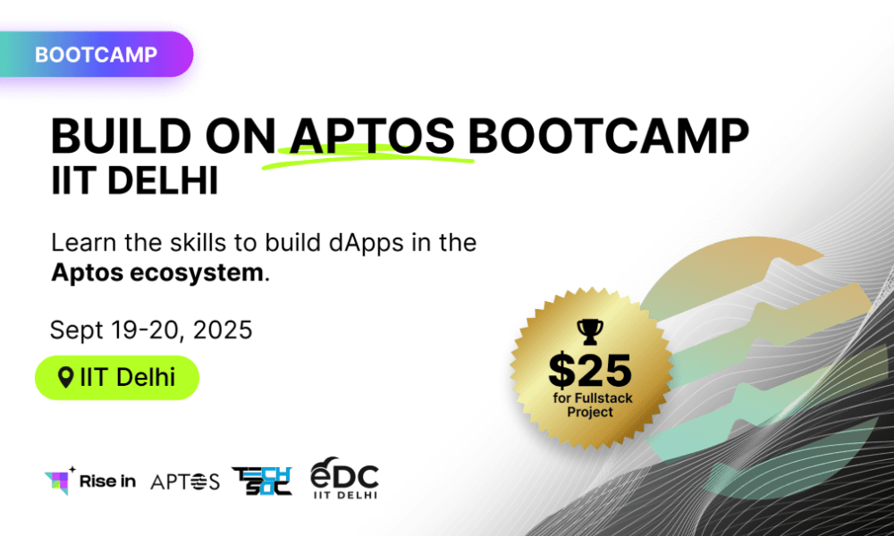 Build On Aptos Bootcamp - IIT Delhi