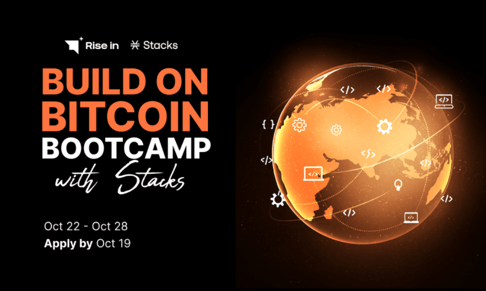 🌍 Build on Bitcoin Bootcamp with Stacks