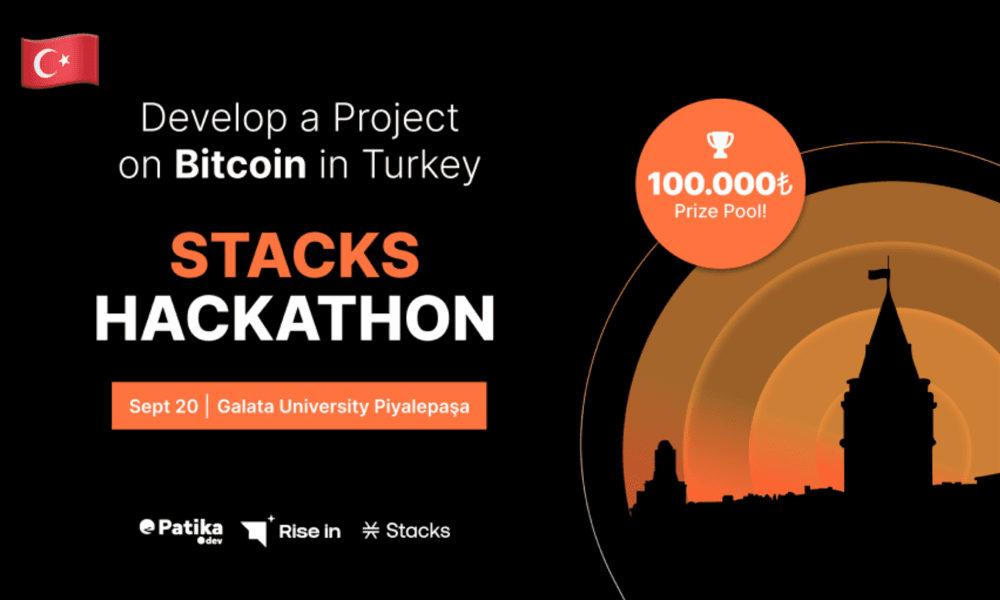 🇹🇷 Stacks Hackathon | Win from a 100.000 ₺ Prize Pool! 