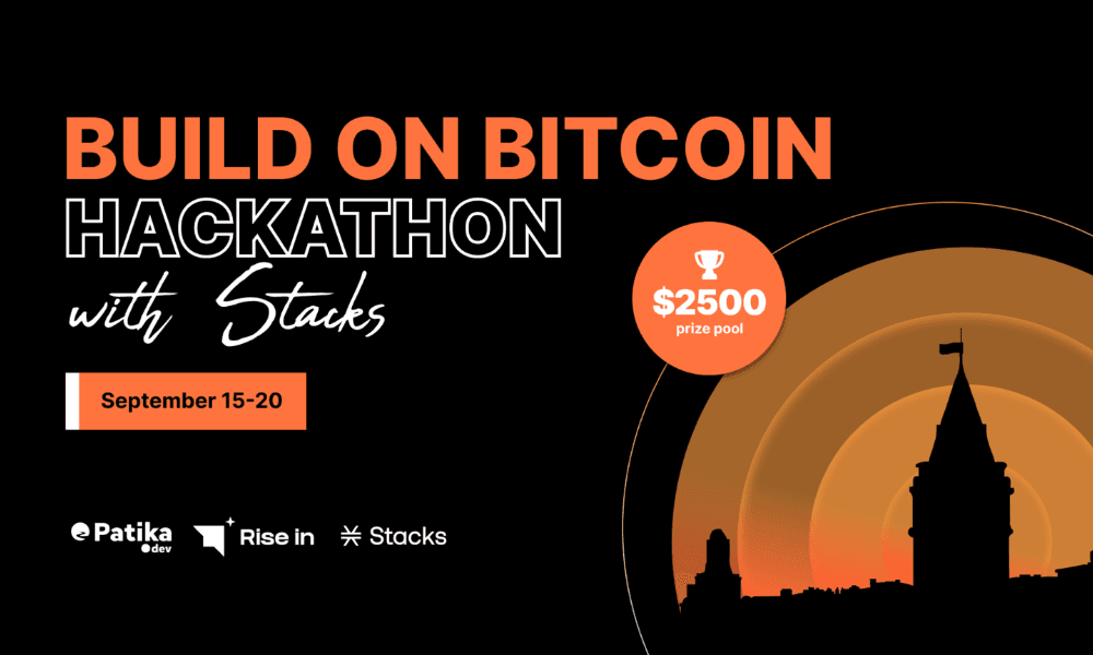 🇹🇷 Build on Bitcoin Hackathon | Win from a $2,500 Prize Pool! 