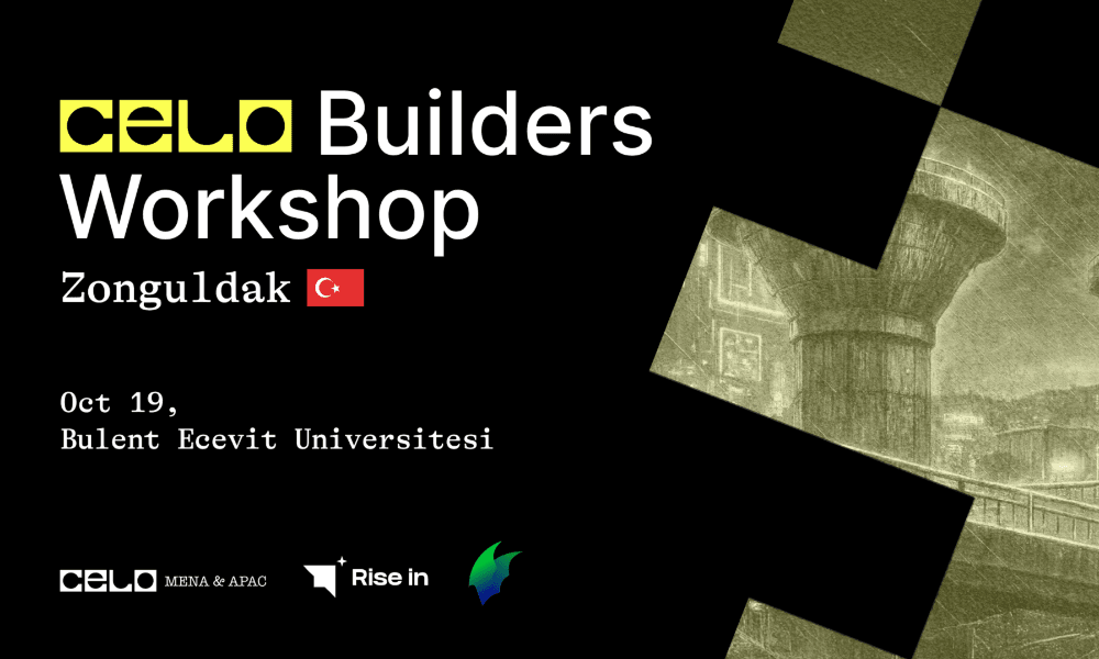 🇹🇷 Celo Builders Workshop - Zonguldak Bülent Ecevit Üniversitesi
